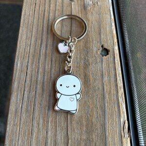 [TCMC] TheCoffeeMonsterzCo - Heart Keychain [Like New Condition]